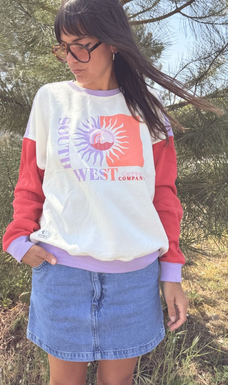 WHITE RED/LILAS
