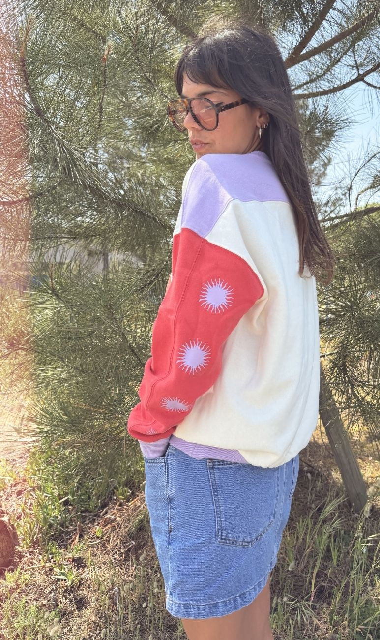 WHITE RED/LILAS