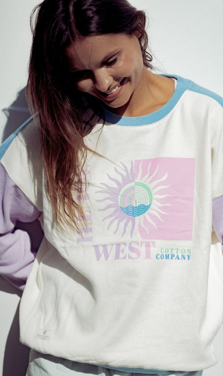WHITE LILAS/BLUE