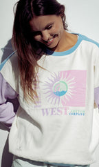 WHITE LILAS/BLUE