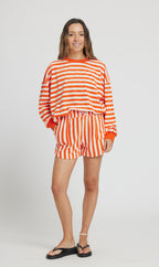 WHITE/ORANGE