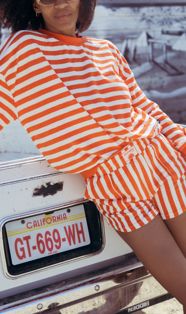 WHITE/ORANGE