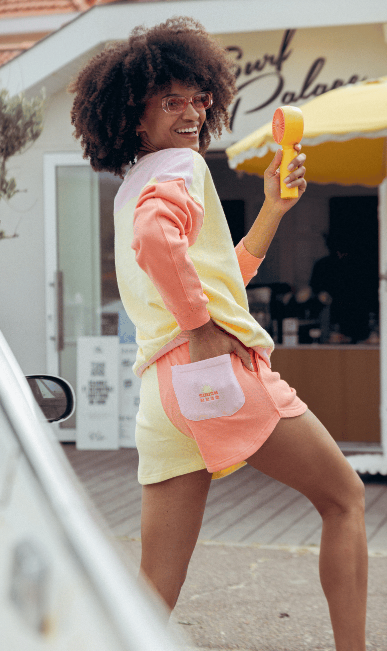 YELLOW/CORAIL